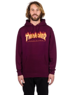 Thrasher 2024 hoodie bordeaux